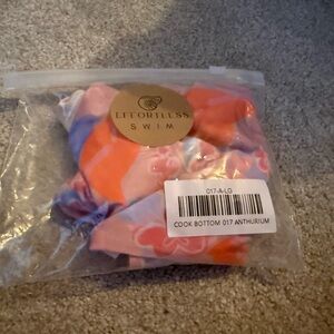 Effortless Swimwear Bottoms in Pink and Orange